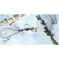 Bohemian Rhapsody | Long Necklace with Chain Tassels
