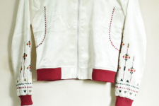 Hand Embroidered Mashru Jacket