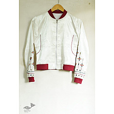 Hand Embroidered Mashru Jacket
