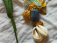 Power Goddess | Bead & Gemstone Bracelet - Light Green