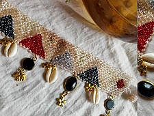 Power Goddess | Bead & Gemstone Bracelet - Off White