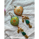 shop handmade Designer Meenakari & Stone Earring