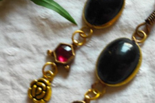 Power Goddess | Black Stone Earring