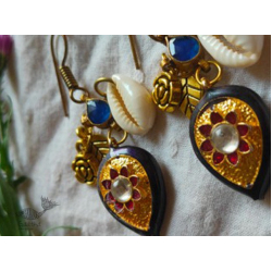 Power Goddess | Meenakari Earring with Stone