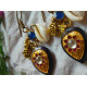 shop handmade Meenakari Earring with Stone