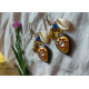 shop handmade Meenakari Earring with Stone