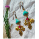 shop handmade Turquoise stone earring