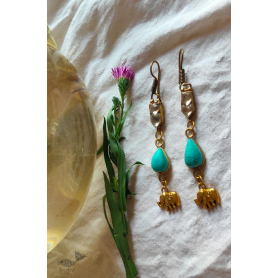 shop handmade Designer stone earring