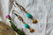Power Goddess | Stone And Kundan Earring