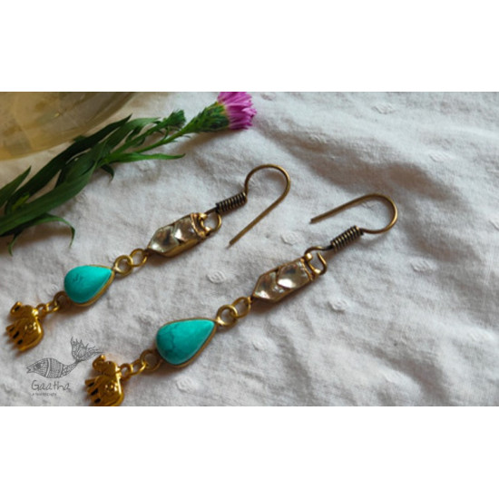 shop handmade Designer stone earring