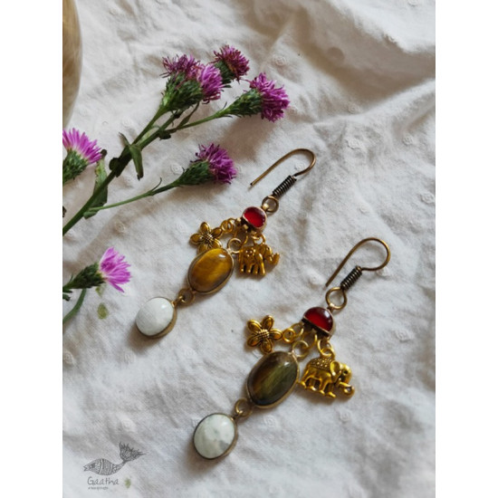 shop handmade Designer stone earring