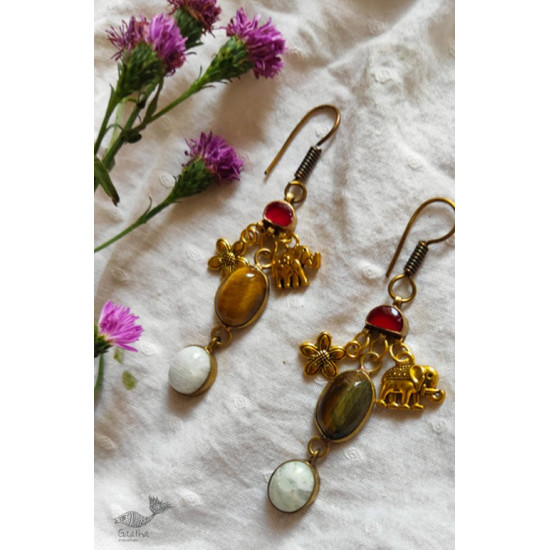 shop handmade Designer stone earring