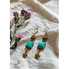Power Goddess | Turquoise Stone Earring