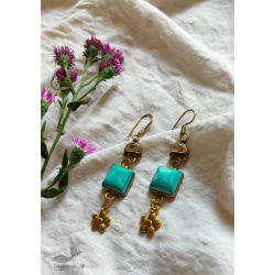 Power Goddess | Turquoise Stone Earring