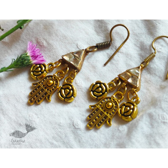 shop handmade Designer Kundan earring