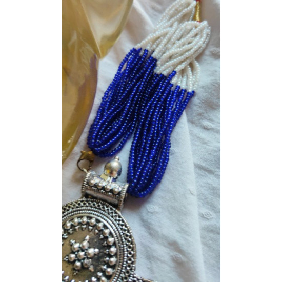 shop handmade Designer Bead & stone Long Necklace