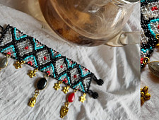 Power Goddess | Bead & Gemstone Bracelet - Black