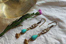 Power Goddess | Stone And Kundan Earring