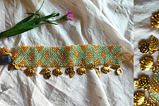 Power Goddess | Bead & Gemstone Bracelet - Light Green