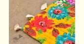 Birds Eye View ❣ Cotton - Embroidered Quilt (46 x 72)| D