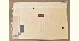 Bird's Eye View ❣ Cotton - Applique & Embroidered Quilt (50" x 74") | E
