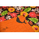 Birds Eye View ❣ Cotton - Applique & Embroidered Quilt  (74 x 51) | G