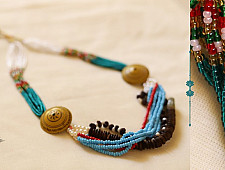 Celestial & Spiritual ❉ Bead Jewelry . Necklace ❉ I