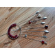 shop handmade stone and metal dream catcher - hangings