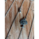 shop handmade stone and metal dream catcher - hangings