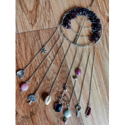 Summer Solstice ~ Stone Dreamcatcher (13B)