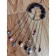 shop handmade stone and metal dream catcher - hangings