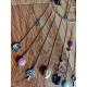 shop handmade stone and metal dream catcher - hangings