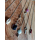 shop handmade stone and metal dream catcher - hangings