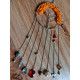 shop handmade stone and metal dream catcher - hangings