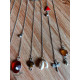 shop handmade stone and metal dream catcher - hangings