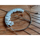 shop handmade stone and metal dream catcher - hangings