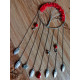 shop handmade stone and metal dream catcher - hangings