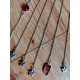 shop handmade stone and metal dream catcher - hangings