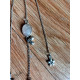 shop handmade stone and metal dream catcher - hangings