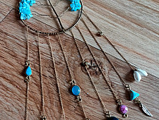 Summer Solstice ~ Stone Dreamcatcher - 2B