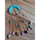 shop handmade stone and metal dream catcher - hangings