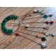 shop handmade stone and metal dream catcher - hangings