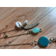 shop handmade stone and metal dream catcher - hangings