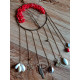 shop handmade stone and metal dream catcher - hangings