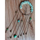 shop handmade stone and metal dream catcher - hangings