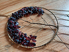 Summer Solstice ~ Stone Dreamcatcher (9B)