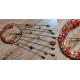 shop handmade stone and metal dream catcher - hangings