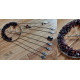 shop handmade stone and metal dream catcher - hangings