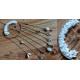 shop handmade stone and metal dream catcher - hangings