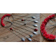 shop handmade stone and metal dream catcher - hangings